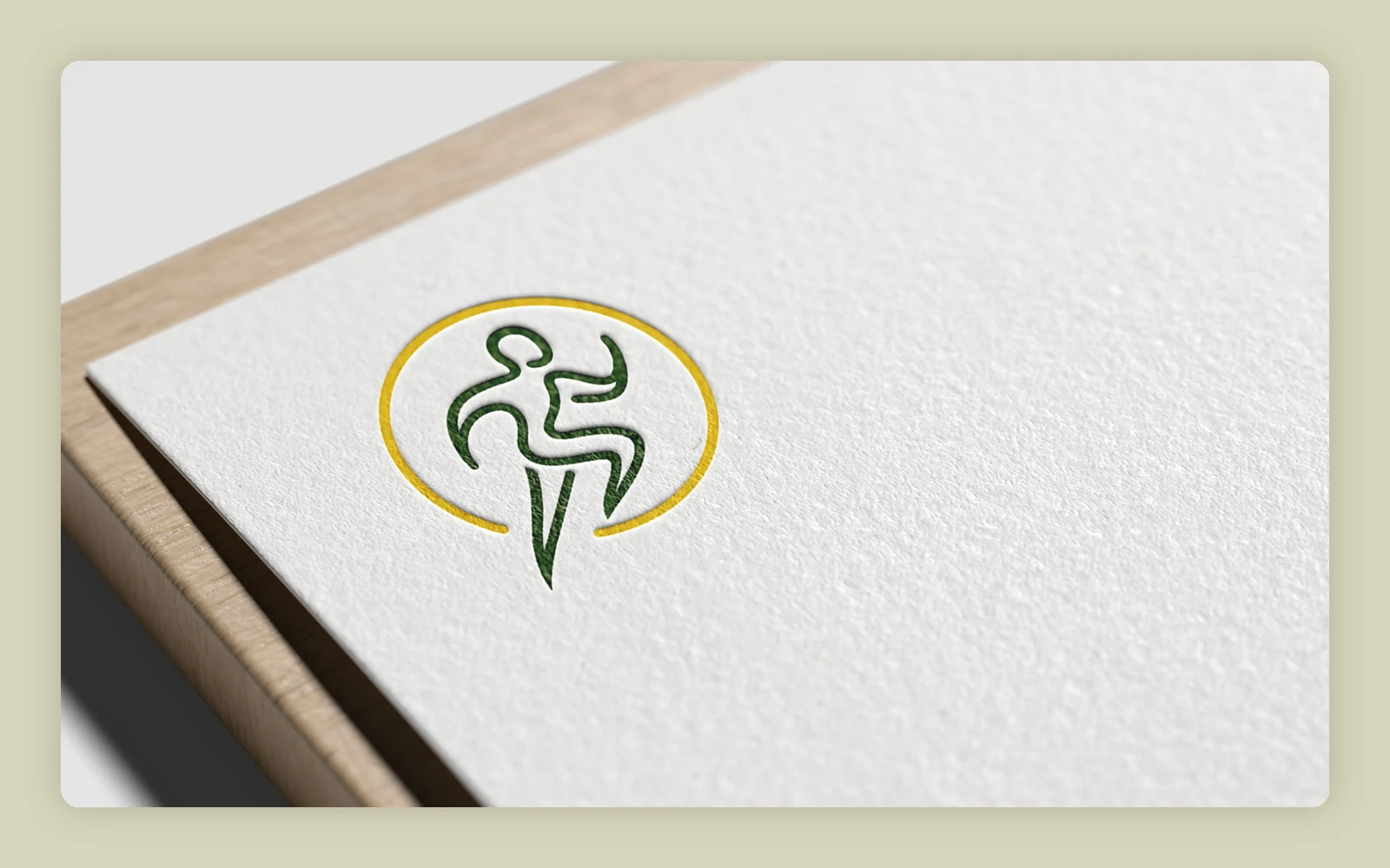 Mockup de l’identité KorpusAgilis sur papier